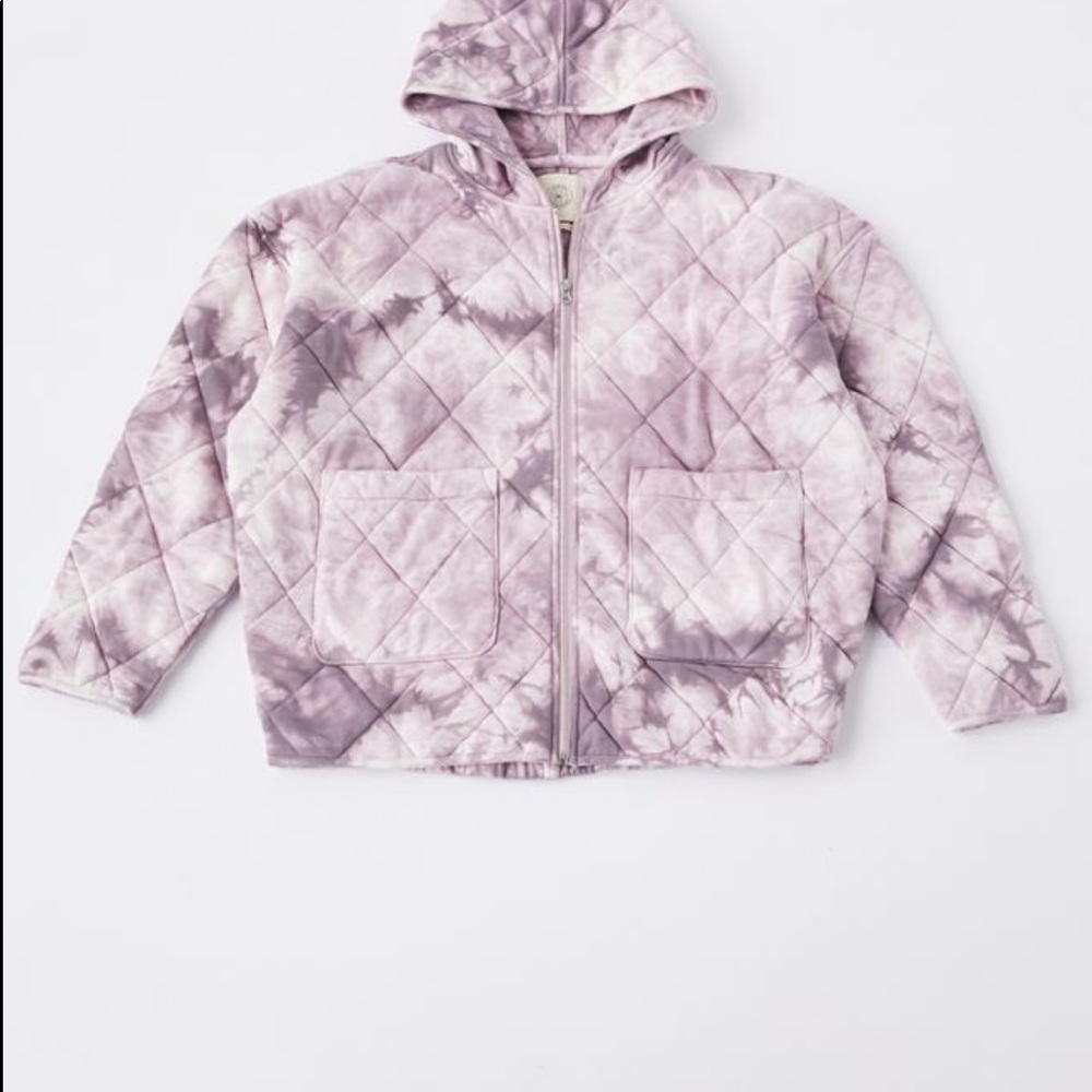 $129 Urban outfitters Freja Hooded quilted jacket